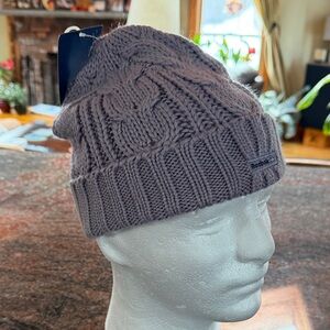 Reebok Classic violet cuffed Cable Knit